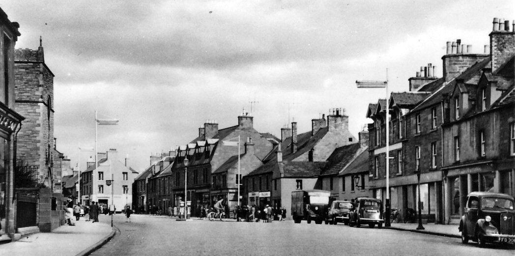 Tour Scotland Photographs Old Photograph East High Street Forfar Scotland
