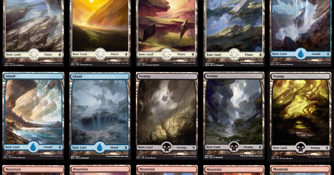 MTG Realm Zendikar Land Grab