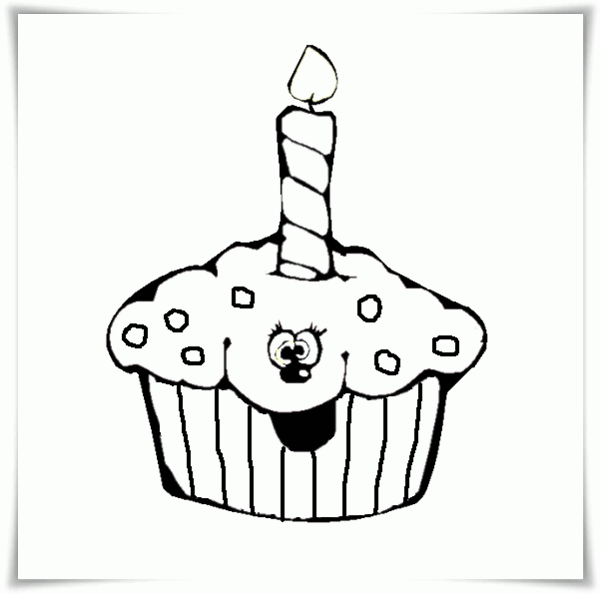 Ausmalbilder zum Ausdrucken: Ausmalbilder Geburtstag