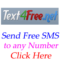 text4free send free sms Click on text4free to Send Free SMS