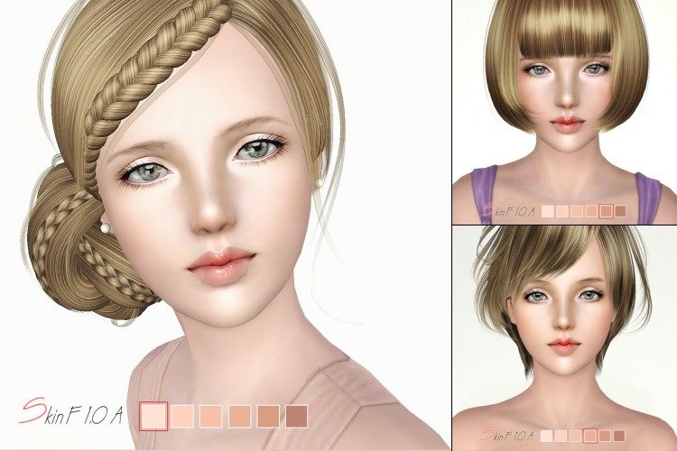 sims 3 realistic skin tones