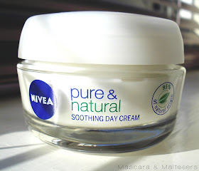 Nivea Pure and Natural Soothing Day Cream for Sensitive Skin