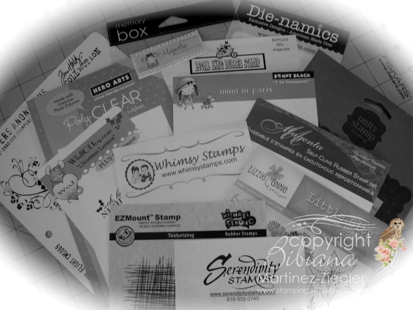 Stamping with Bibiana Updated Lists...of Tools, Adhesives and Stamp