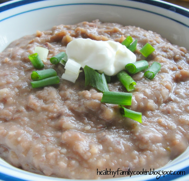 Healthy Family Cookin' Pressure Cooker Refried Beans