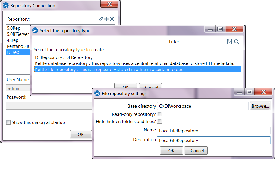 pentaho data integration repository pentaho data integration repository