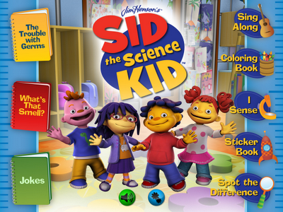 Sid the Science Kid iPad App Review Sid the Science Kid iPad App Review