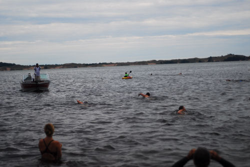 Hamlin Lake swim 2011