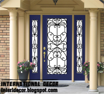 Interior Design 2014 Best 10 Wrought Iron Glass Door