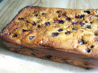 blueberry cream cheese loaf