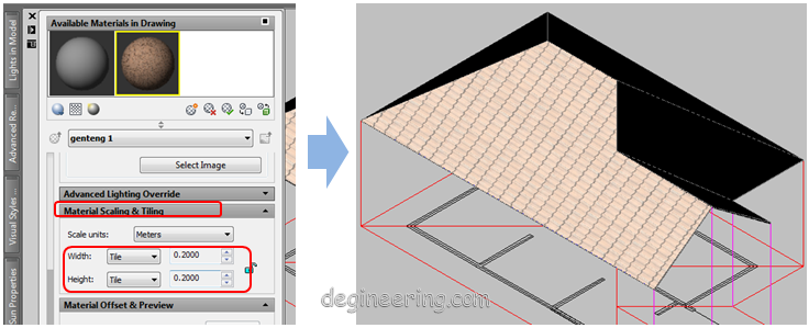 Gambar 11. Ubah nilai tile Gambar 11. Ubah nilai tile