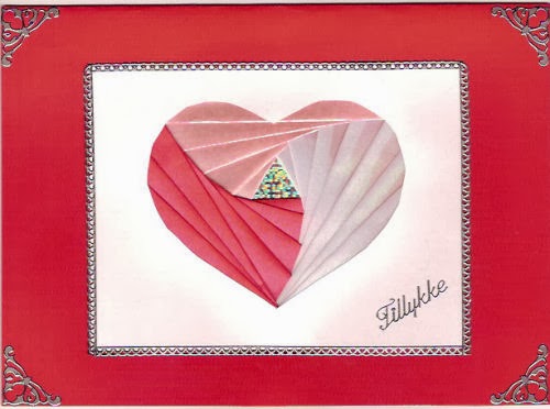 origami maniacs how to make an iris folding heart card folding heart card