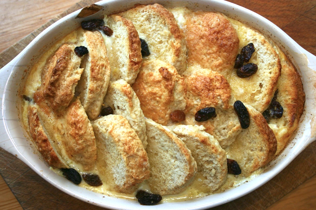 Belleau Kitchen scone and butter pudding