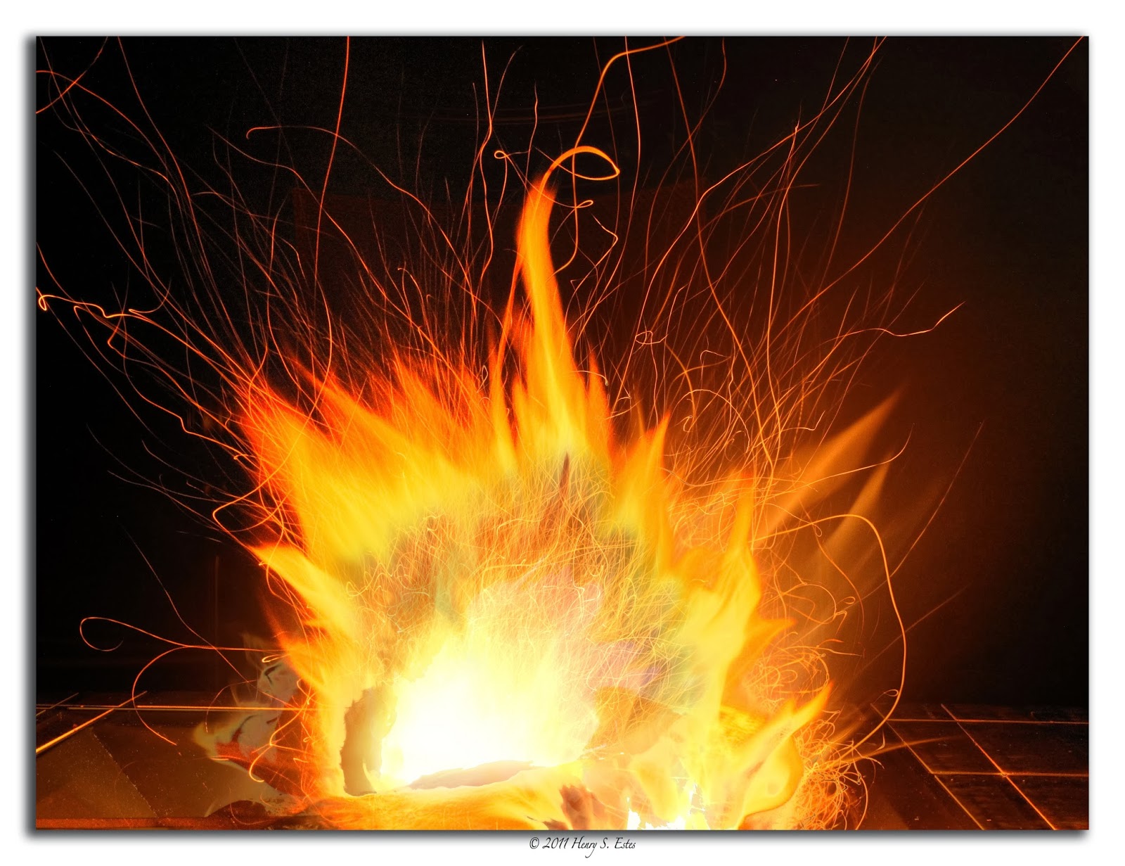 Henry S. Estes Photography Fire Stack