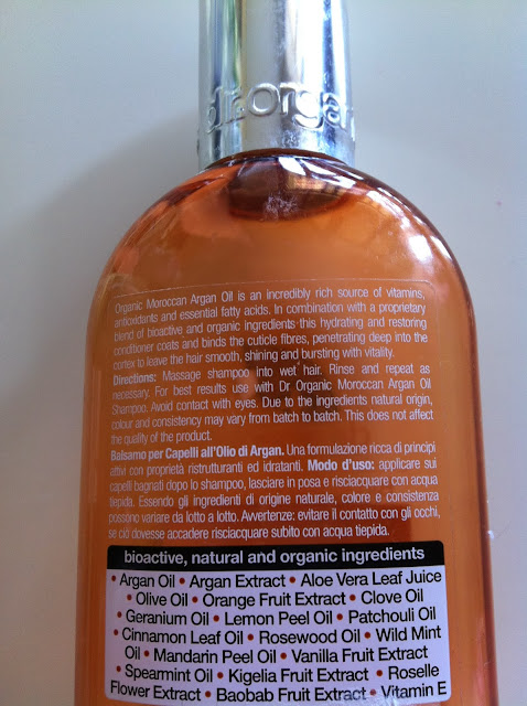 acondicionador aceite de argan, dr.organic , mi experiencia