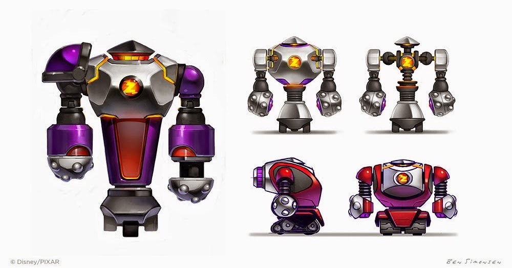 BS !llustration BLOG Toy Story in Space Zurg Bots