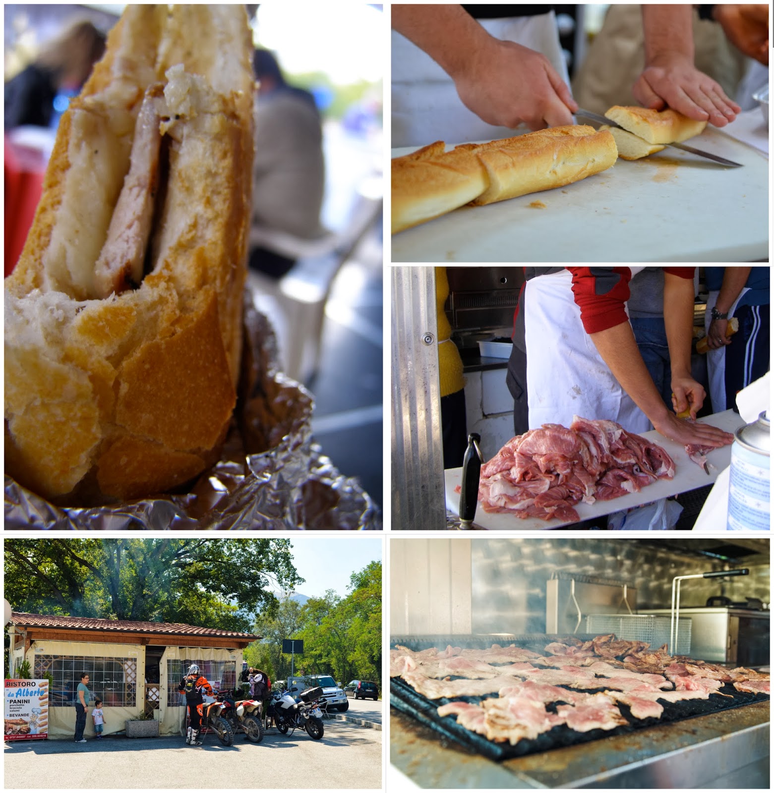 La Tavola Marche The BEST Pork Sandwich Ever, Found at a RoadSide FoodTruck in Le Marche Italy