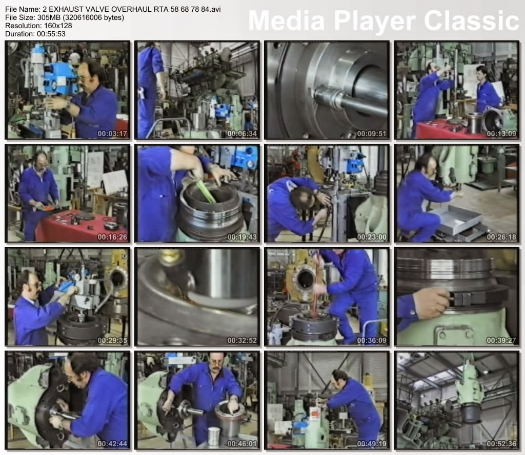 Myanmar Marine Engineering EXHAUST VALVE OVERHAUL RTA 58 68 78 84