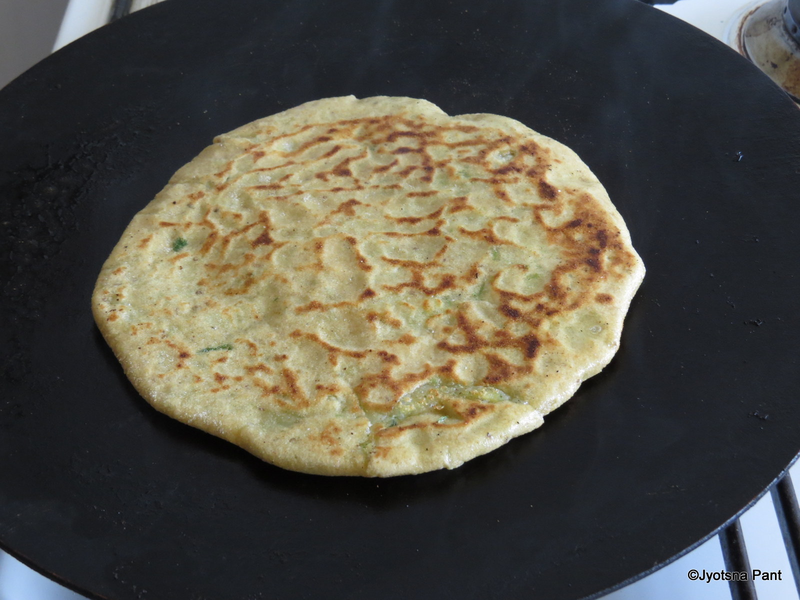 With Love from Mom's Kitchen Aloo Parantha (Potato Stuffed Pan Fried