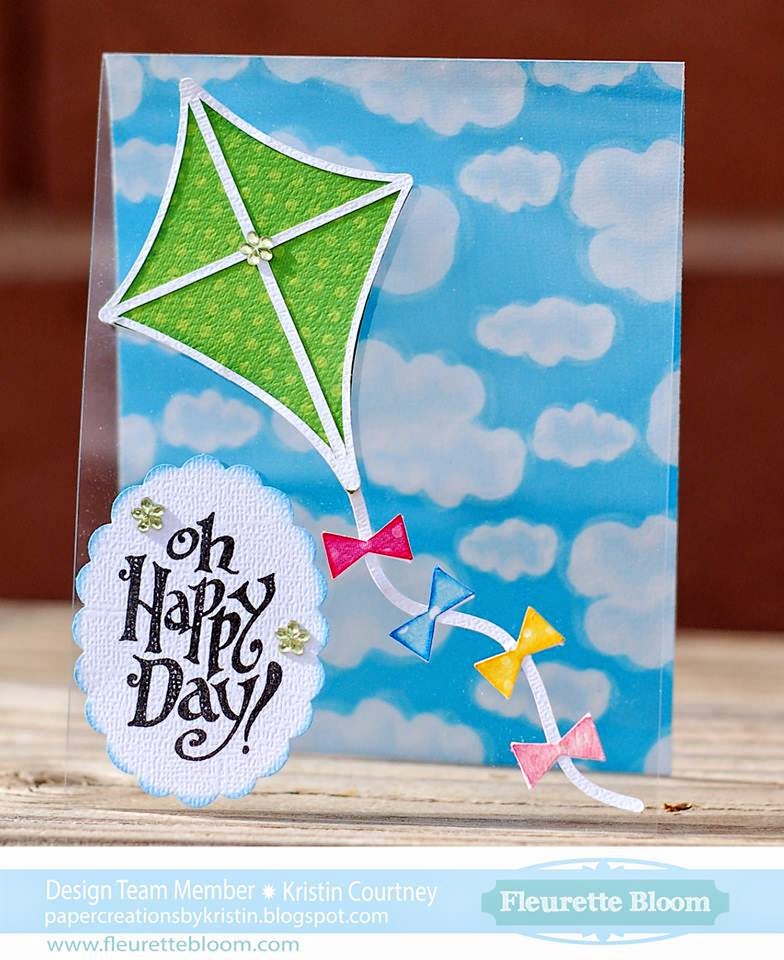 Paper Creations by Kristin Fleurette Bloom Blog Hop Tree Card & Kite Card July 26, 2014