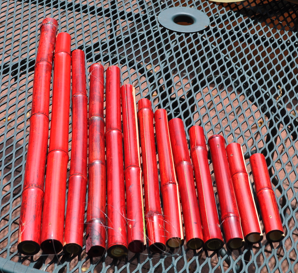 Art with Kids Make Bamboo Chimes