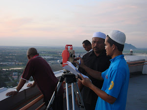 CERAPAN HILAL RABIUL AWWAL 1433H PADA 24 JANUARI, 2012 DI MENARA ALOR SETAR