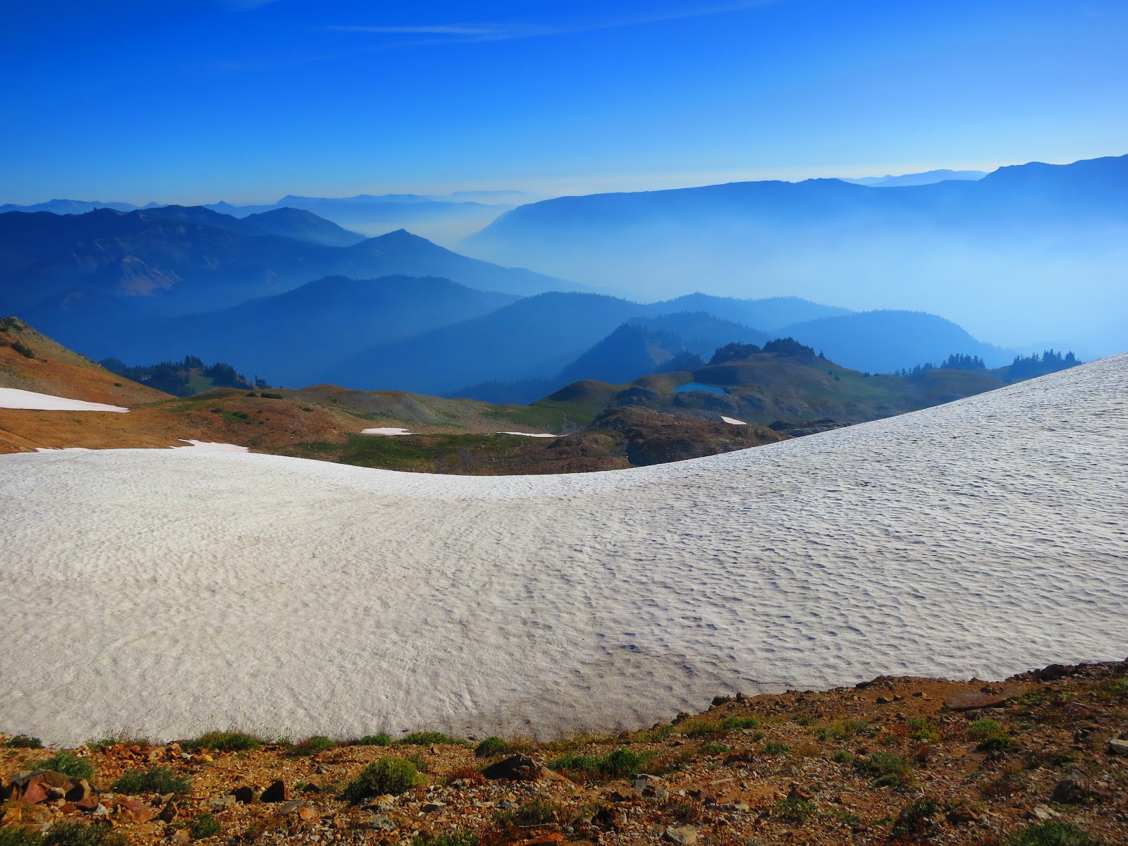 PCT ThruHike 2012 Day 142 The Knife's Edge, Goat Rocks Wilderness