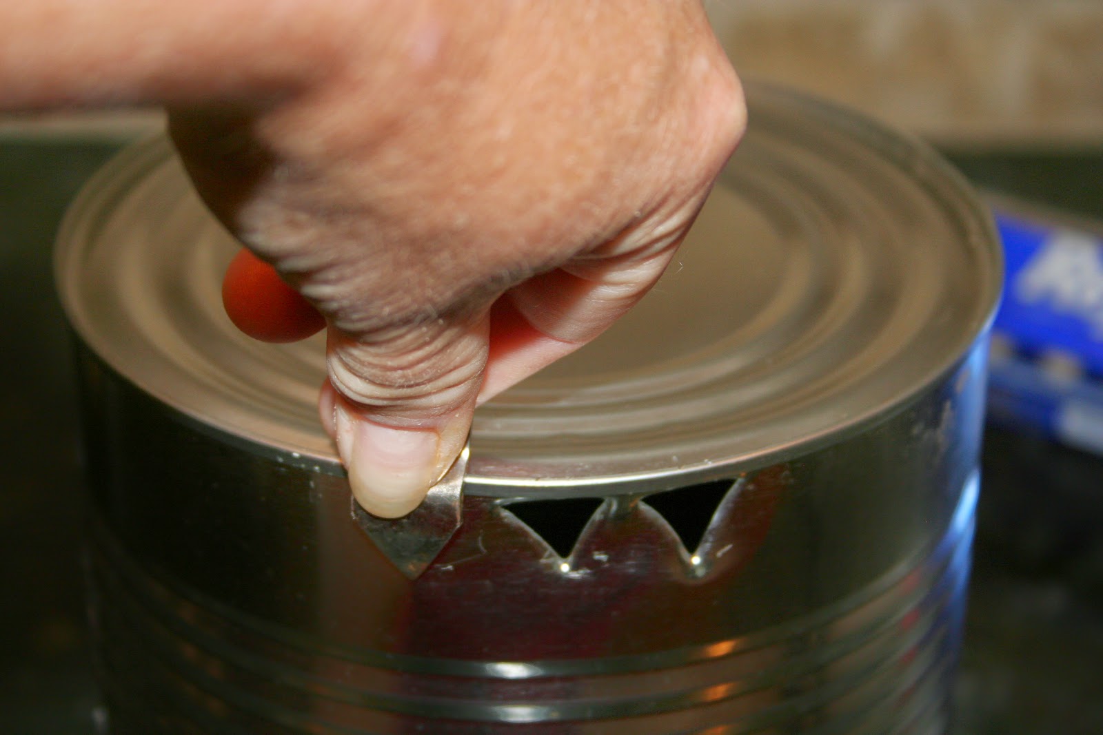 Whispers From Elizabeth Cooking without Electricity A Number 10 Can Stove