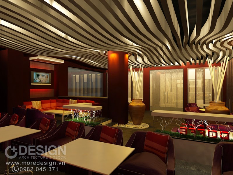 Trang trí nội thất quán cafe đẹp Trang trí nội thất quán cafe đẹp