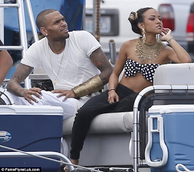 Chris Brown & Karrueche 