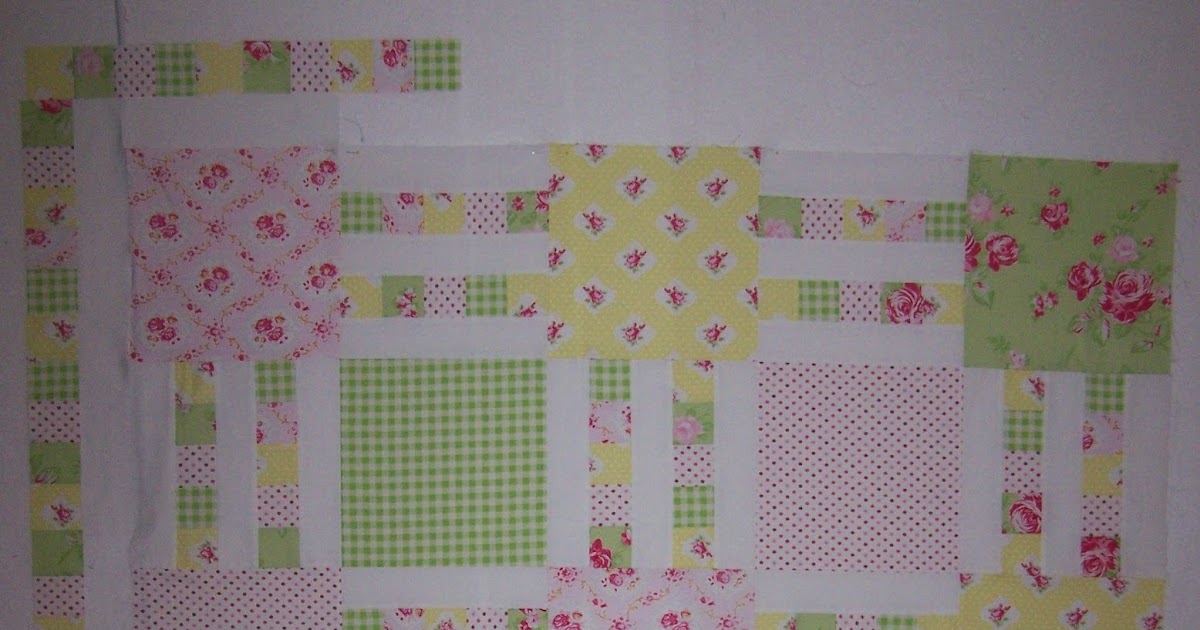 Busy Hands Quilts Picket Fence in Spring Quilt
