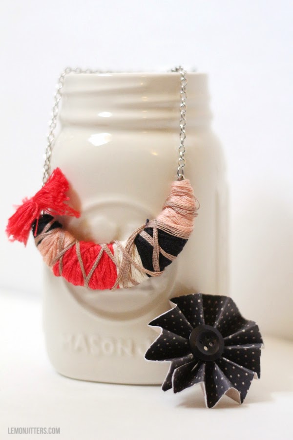 FlossWrapped Necklace