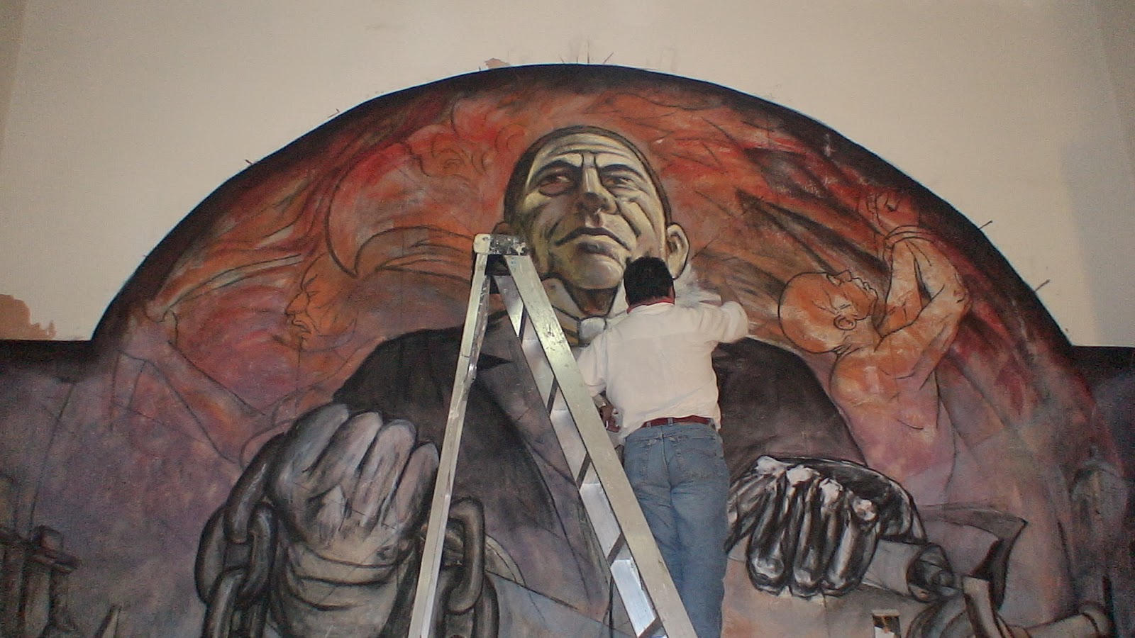 Alfredo Nieto. Pintor Mural Cuba