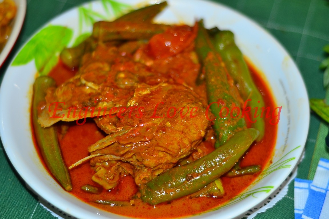Engineers Love Cooking KARI KEPALA IKAN / FISH HEAD CURRY
