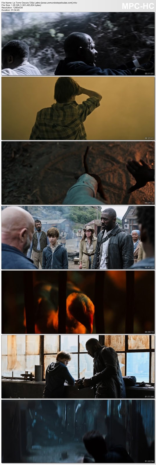 Capturas de la película.