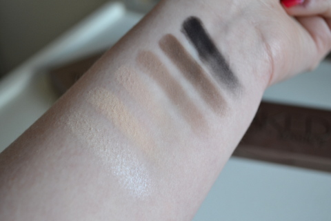 Urban Decay Naked Basics Palette Swatches