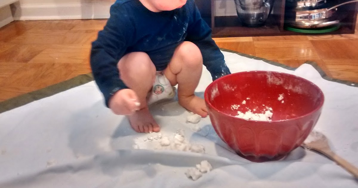 LewmanNation DIY Moon Sand Tutorial Baby Safe