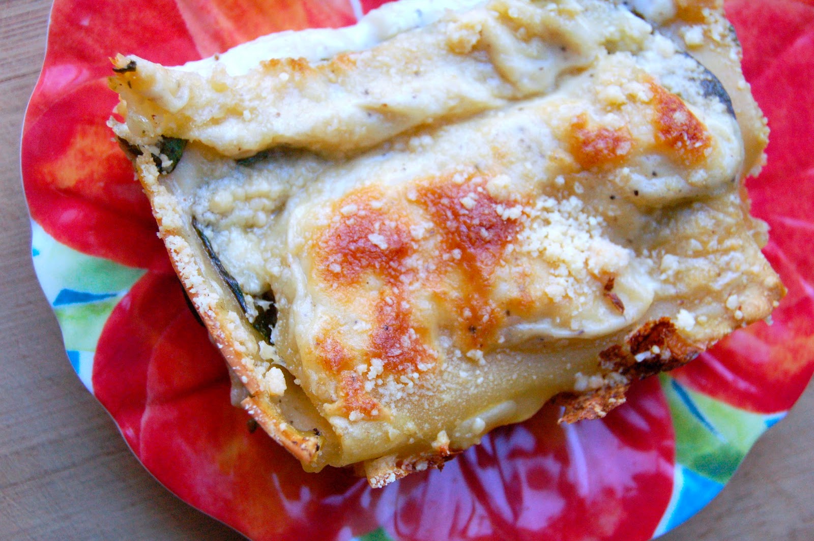 Kettler Cuisine Mushroom and Spinach White Lasagna