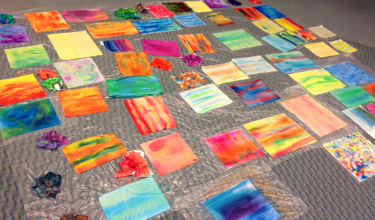 Judy Coates Perez A Sea of Colorful Fabric Using 10 Techniques with