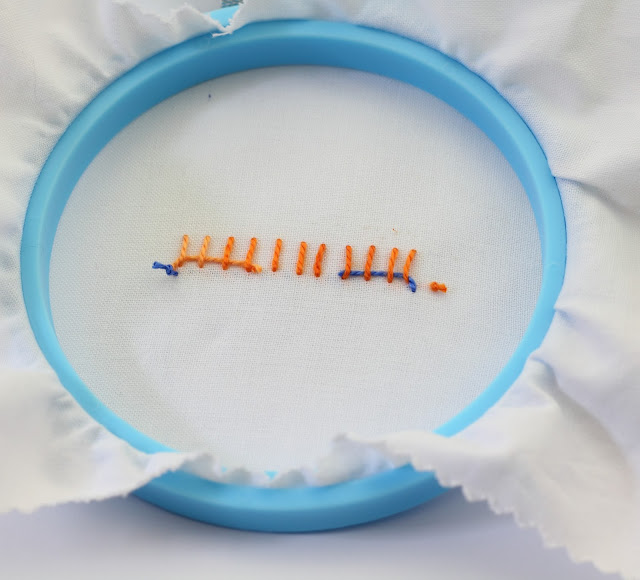 big B Whipped Blanket Stitch