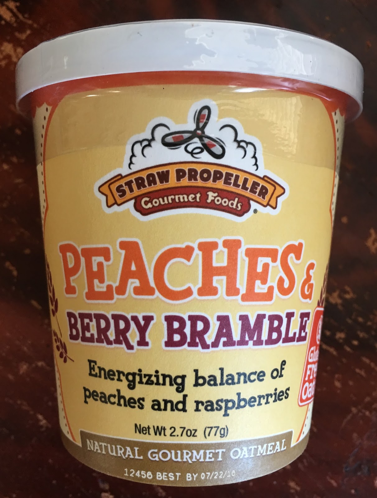 Alexis's Gluten Free Adventures Straw Propeller Gourmet Foods Oatmeal