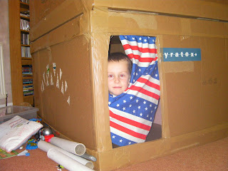 stars and stripes us flag made into a curtain