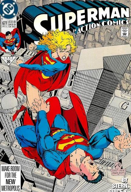 Supergirl Comic Box Commentary: Back Issue Box: Action Comics #595