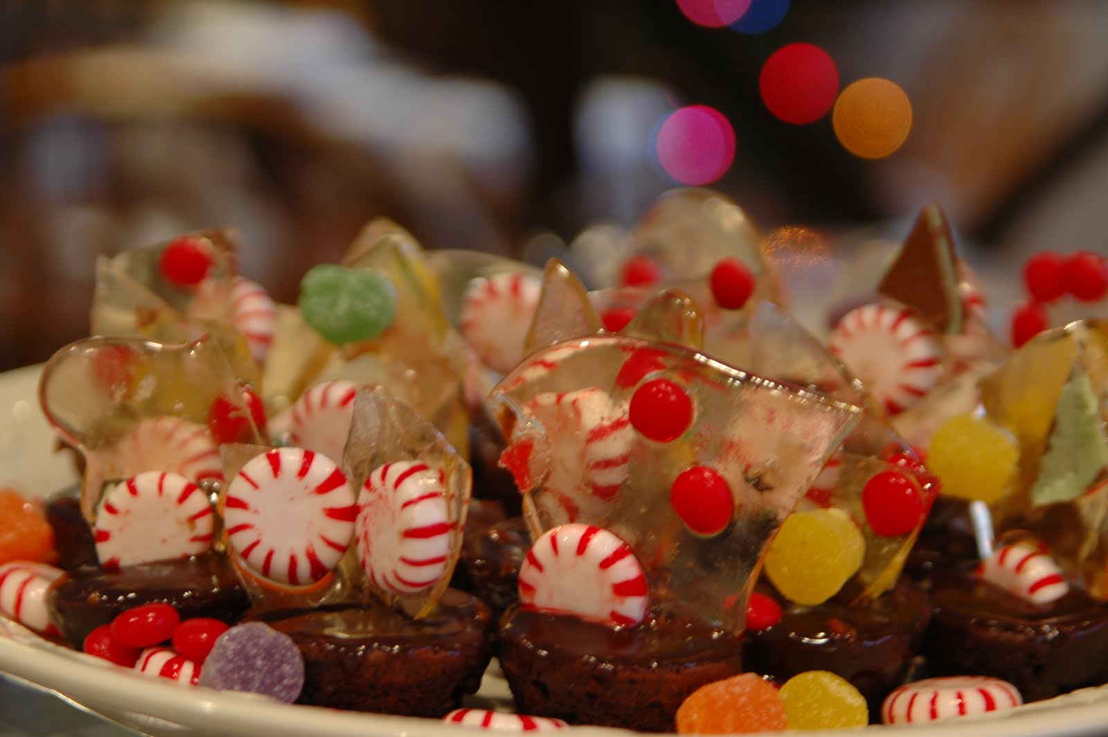 Food Savuer Candy Glass Brownies