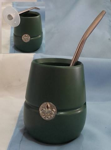 Mate de plástico acrílico S/ 100 - (Incluye bombilla)