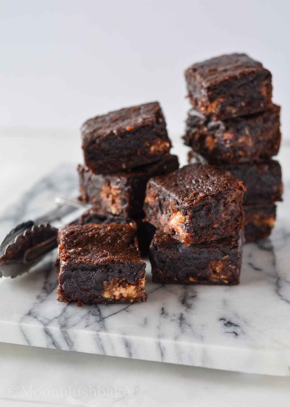 Getting flack// Extra fudge brownie The moonblush Baker