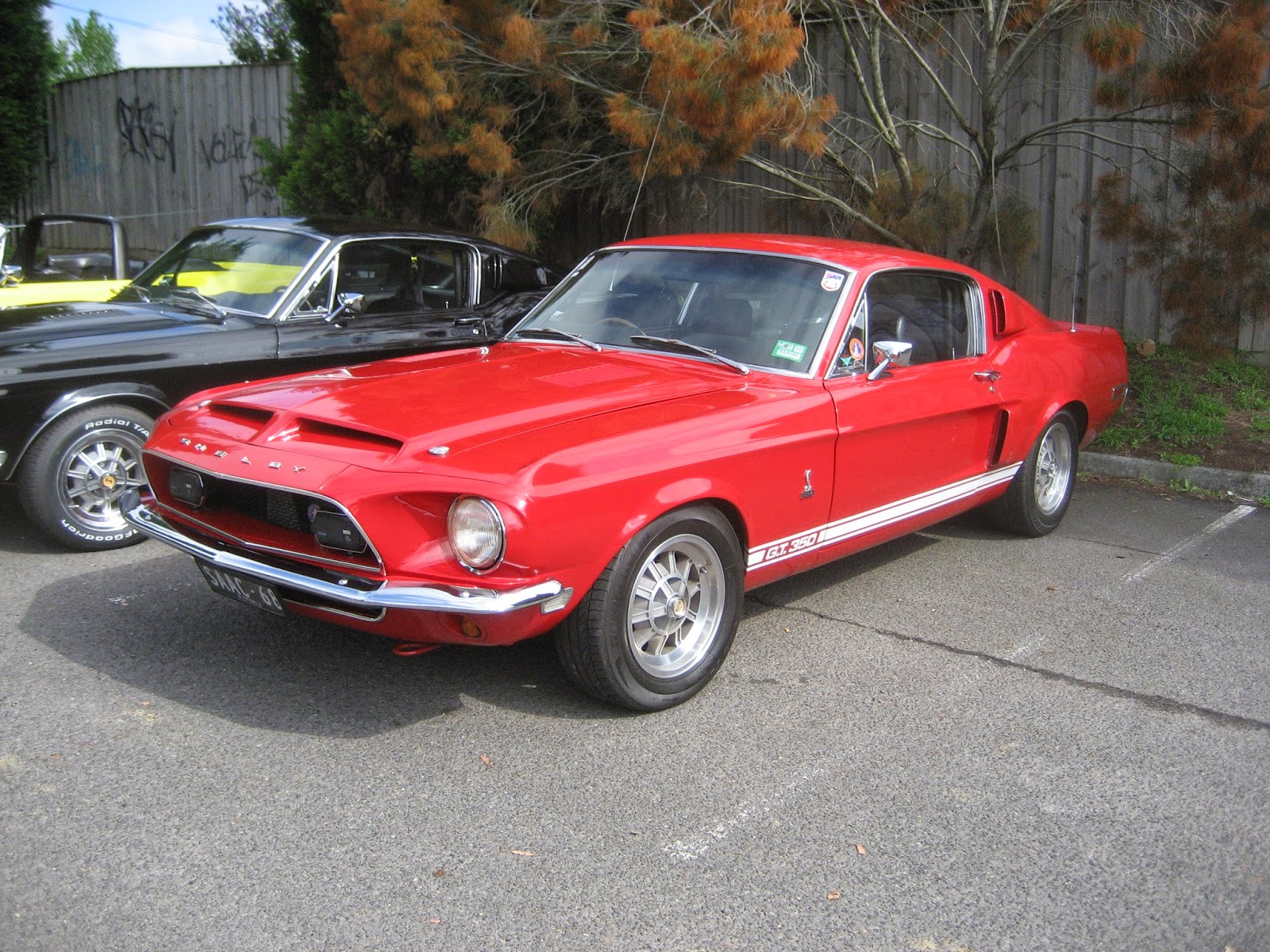 1968 Red Shelby Mustang