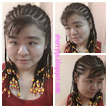 My braided hairstyle