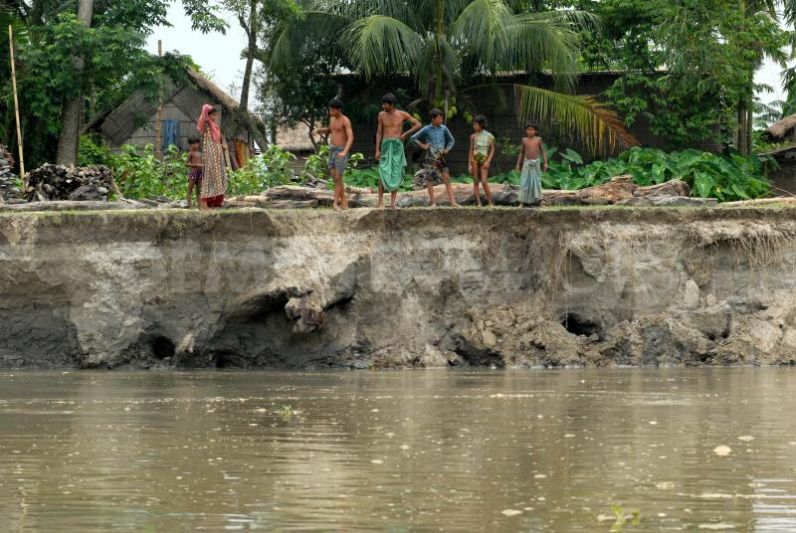 Pacific Sentinel Editorial River Erosion Along The India