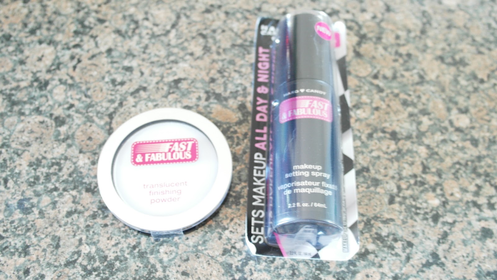 Makeup University Inc Hard Candy Fast & Fabulous translucent powder