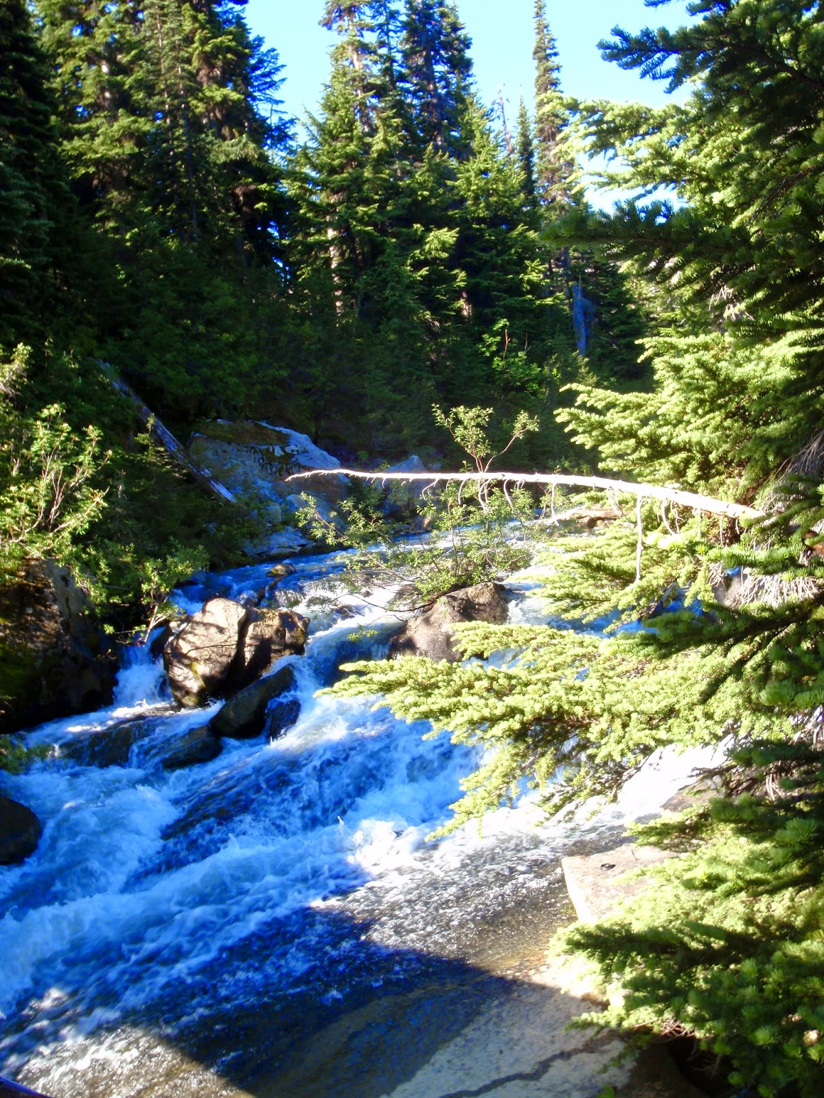 Lyman Falls Lyman Falls @ Glacier Peak Wilderness